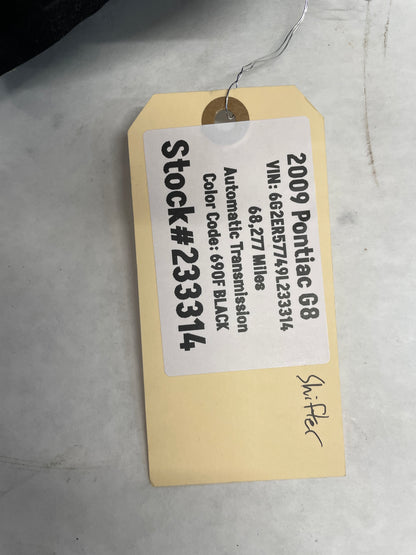 2009 Pontiac G8 Automatic Gear Selector Shifter Assembly OEM - Day's Parts Yard