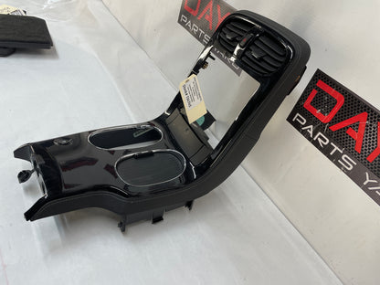 2008 Chevy C6 Corvette Carbon Radio Surround Bezel Center Dash Trim Panel OEM