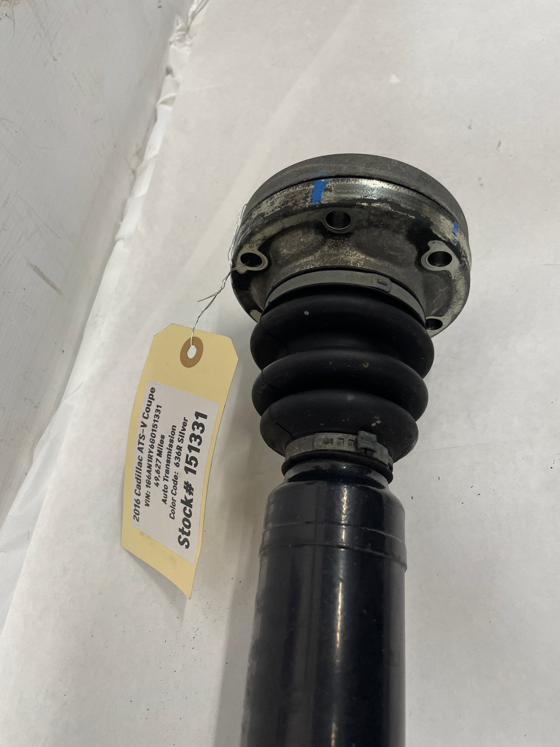 2016 Cadillac ATS-V Coupe LH Driver Rear CV Axle Half Shaft OEM - Day's Parts Yard