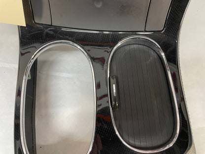 2008 Chevy C6 Corvette Carbon Radio Surround Bezel Center Dash Trim Panel OEM