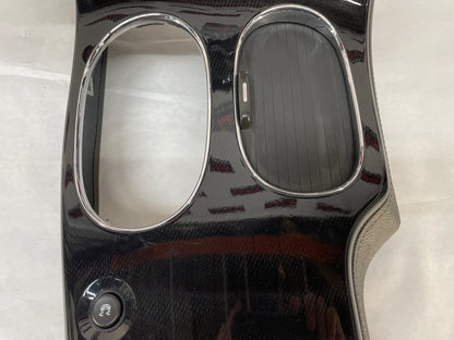 2008 Chevy C6 Corvette Carbon Radio Surround Bezel Center Dash Trim Panel OEM