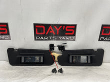 2006 Pontiac GTO RH & LH Sun Visors Shades Sunvisors w/ Clips OEM