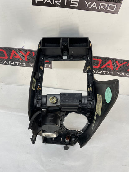 2008 Chevy C6 Corvette Carbon Radio Surround Bezel Center Dash Trim Panel OEM