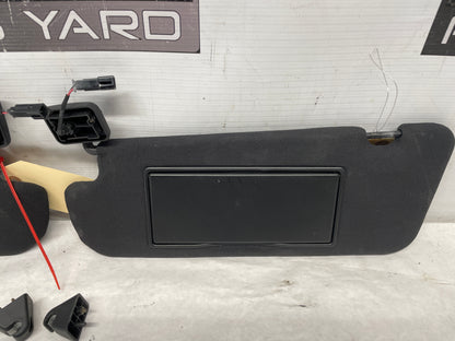 2006 Pontiac GTO RH & LH Sun Visors Shades Sunvisors w/ Clips OEM