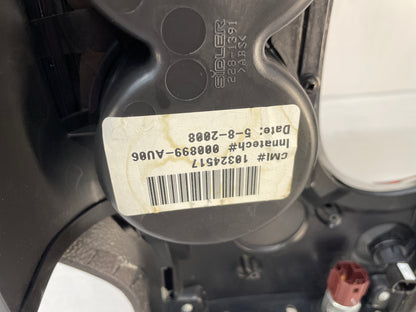 2008 Chevy C6 Corvette Carbon Radio Surround Bezel Center Dash Trim Panel OEM