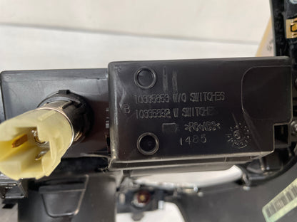 2008 Chevy C6 Corvette Carbon Radio Surround Bezel Center Dash Trim Panel OEM