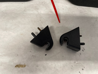 2006 Pontiac GTO RH & LH Sun Visors Shades Sunvisors w/ Clips OEM