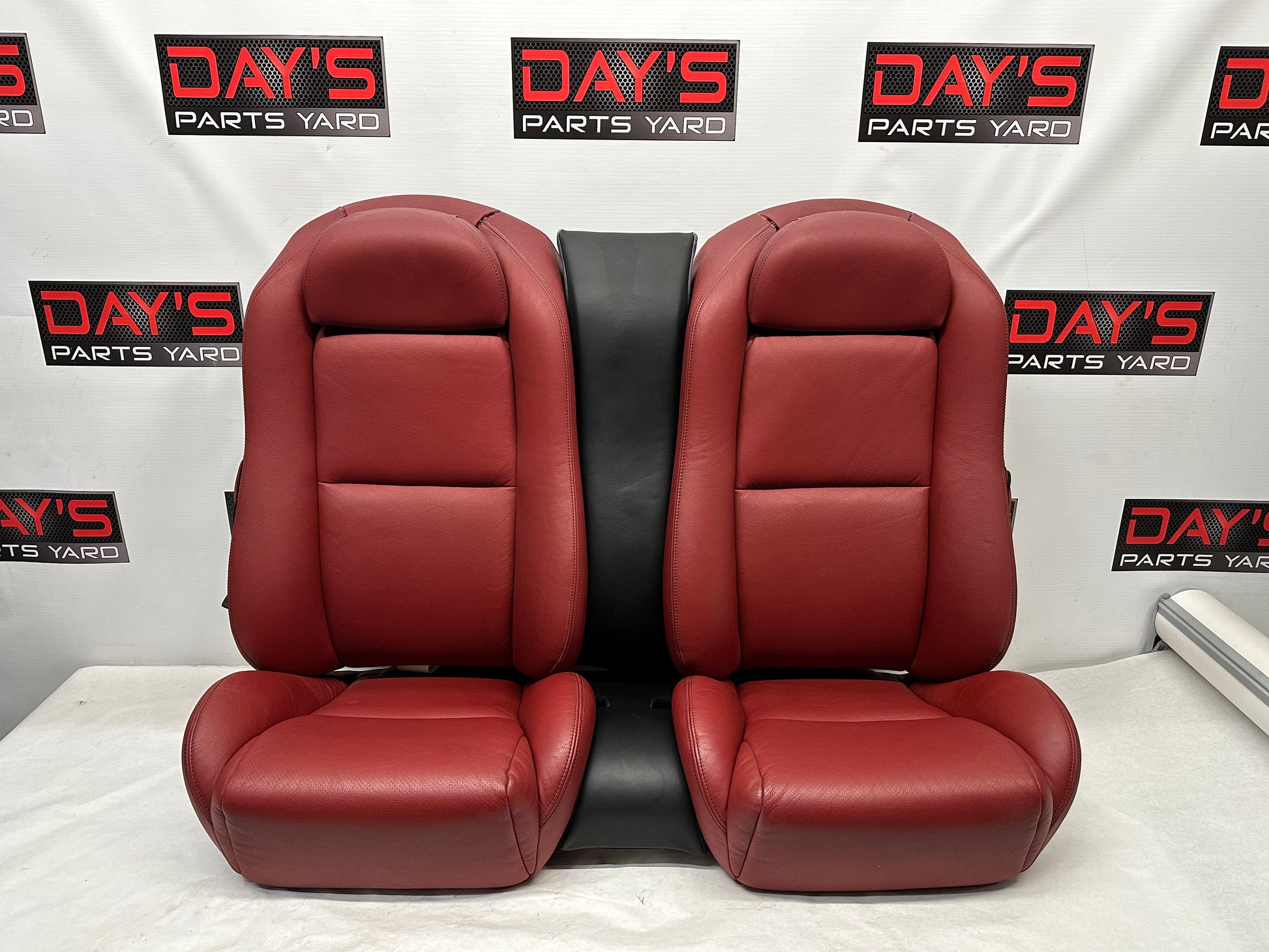 2006 Pontiac GTO Seats Fronts and Rears Red Leather OEM - Day's Parts Yard