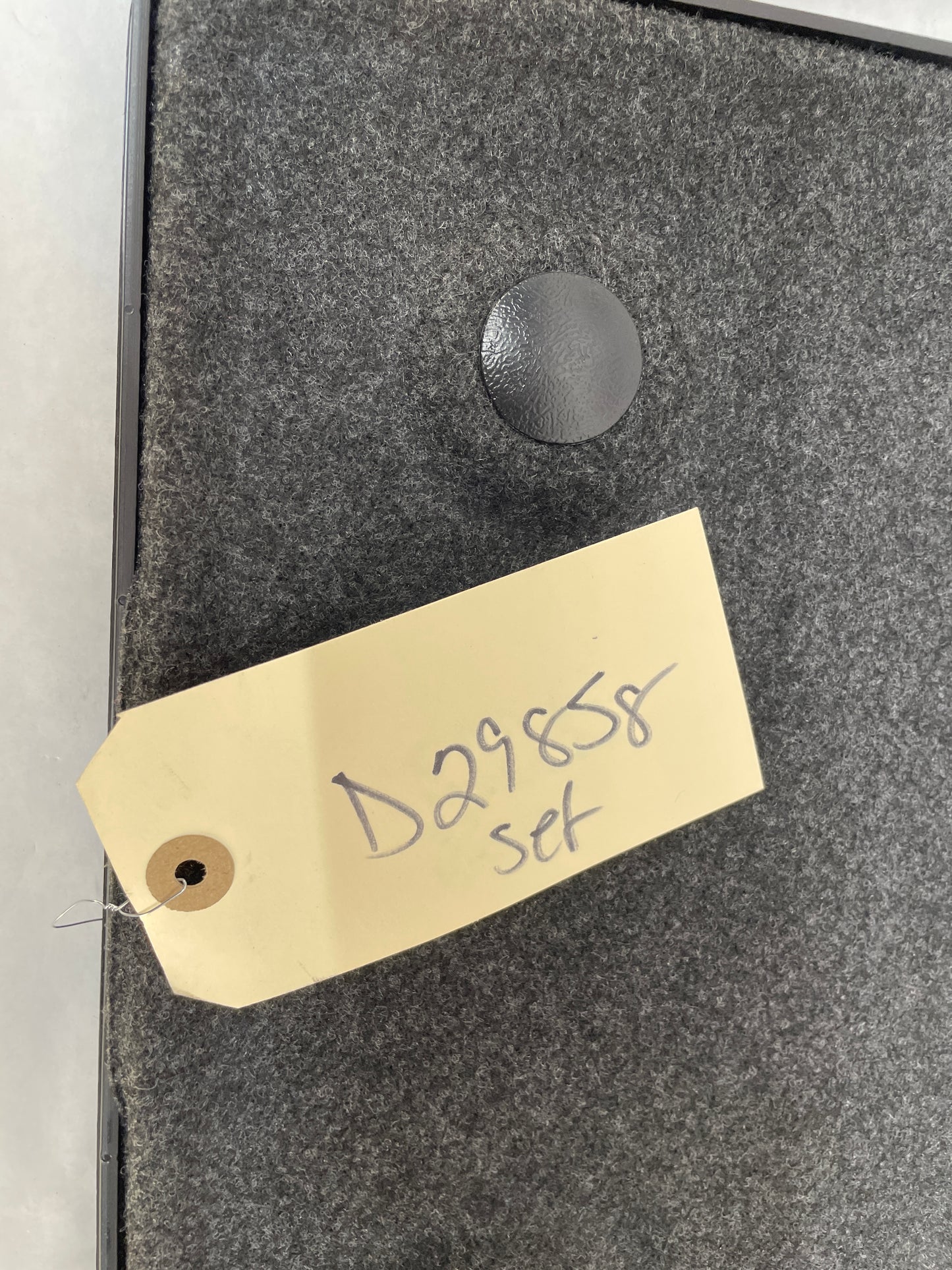 2008 Chevy C6 Corvette RH & LH Trunk Cargo Storage Cover Lid Door Cover Panel OEM