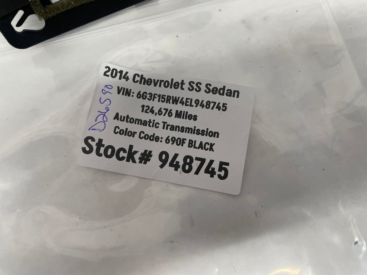 2014 Chevy SS Sedan Windshield Lane Departure Camera Module Bracket OEM