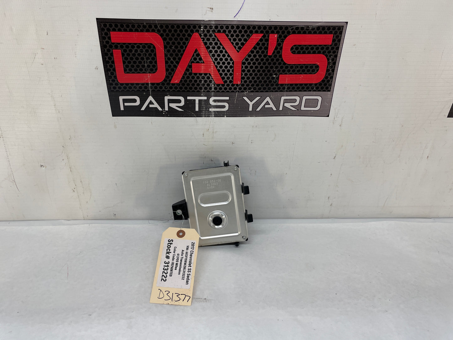 2017 Chevy SS Sedan Fuel Pump Control Module OEM - Day's Parts Yard