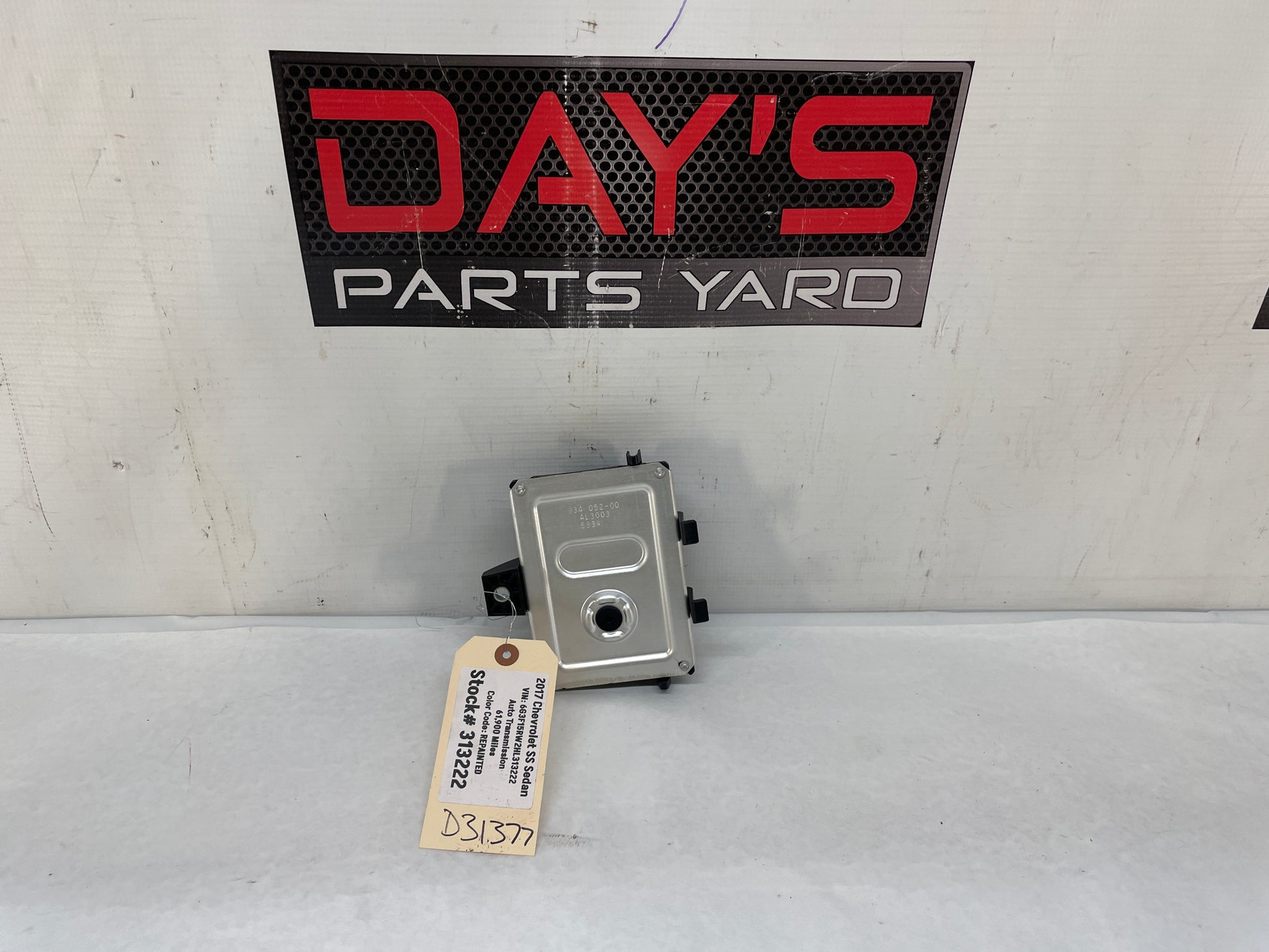 2017 Chevy SS Sedan Fuel Pump Control Module OEM - Day's Parts Yard