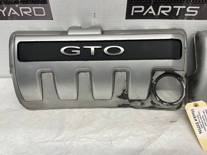2006 Pontiac GTO RH & LH Engine Motor Intake Manifold Coil Covers Set OEM