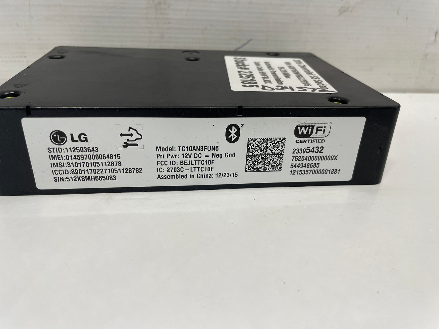 2016 Chevy SS Sedan OnStar Communications Module OEM - Day's Parts Yard