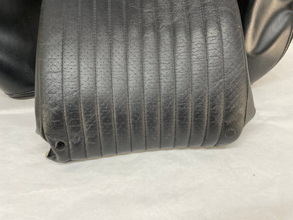 2008 Chevy C6 Corvette RH Passenger Front Seat Top Upper Black Leather Cover OEM