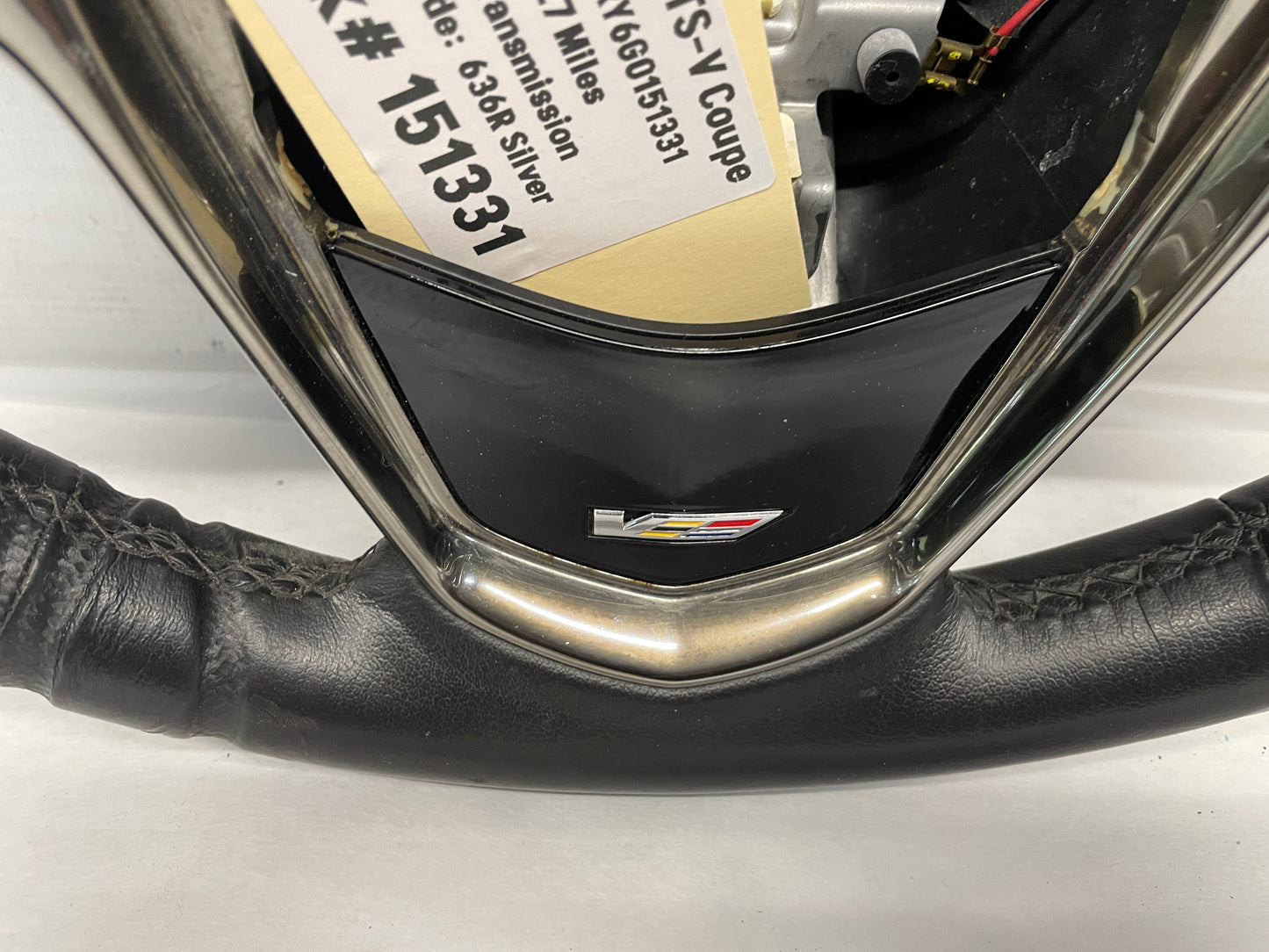 2016 Cadillac ATS-V Coupe Leather Steering Wheel OEM - Day's Parts Yard