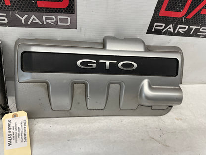 2006 Pontiac GTO RH & LH Engine Motor Intake Manifold Coil Covers Set OEM