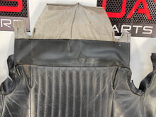 2008 Chevy C6 Corvette RH Passenger Front Seat Lower Bottom Black Leather Cover OEM