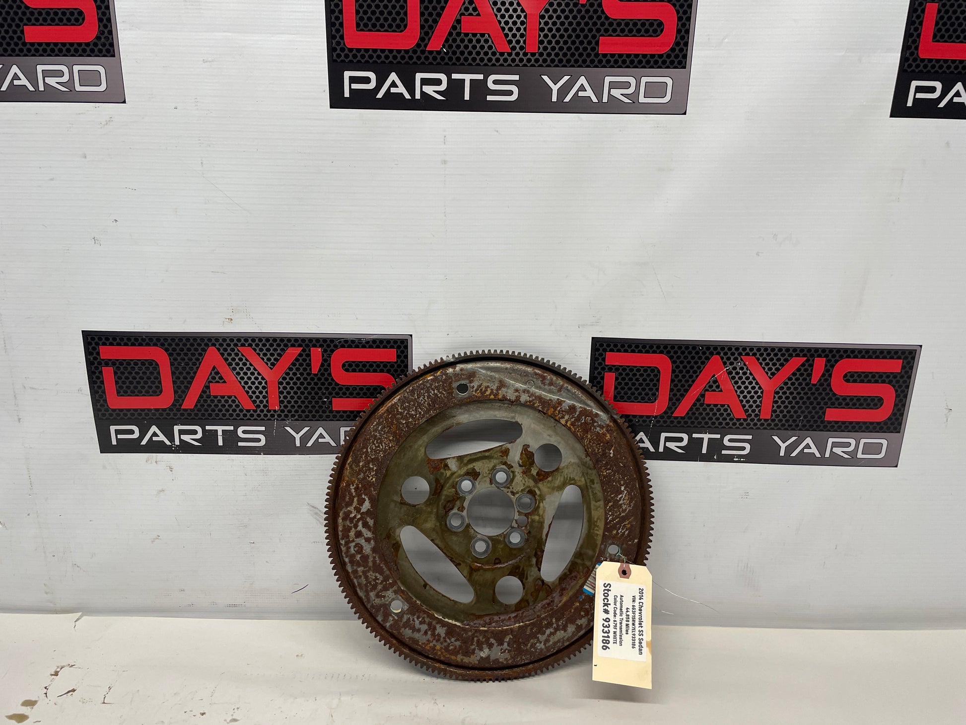 2014 Chevy SS Sedan Automatic Transmission Flex Plate Flywheel OEM - Day's Parts Yard
