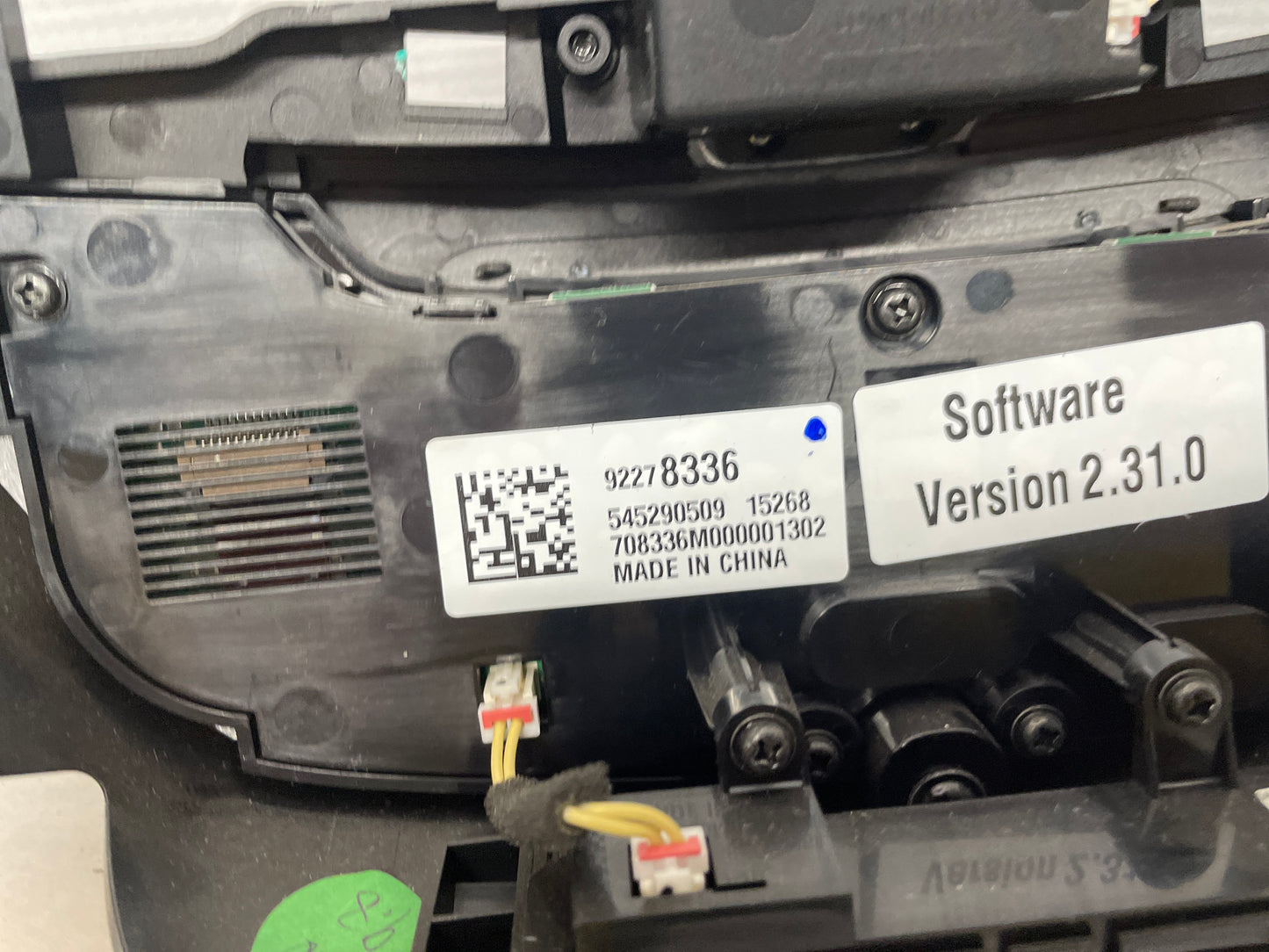 2016 Chevy SS Sedan Heater AC HVAC Temperature Hazard Control OEM - Day's Parts Yard