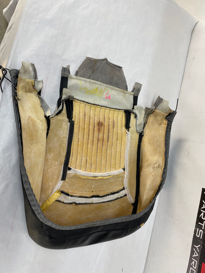 2008 Chevy C6 Corvette RH Passenger Front Seat Lower Bottom Black Leather Cover OEM