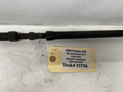 2006 Pontiac GTO LH Driver Rear Suspension Adjustment Tie Rod Assembly OEM