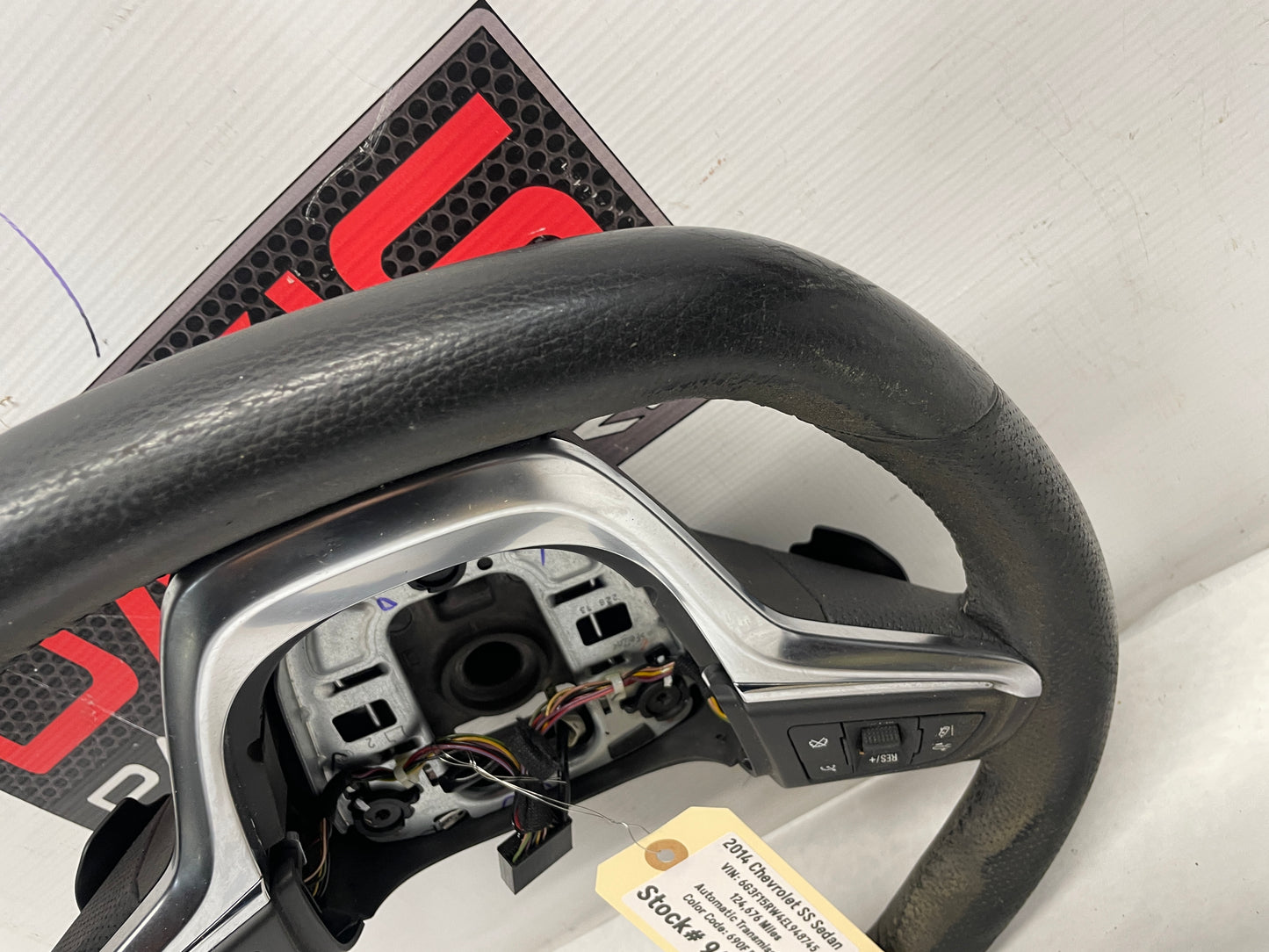 2014 Chevy SS Sedan Steering Wheel OEM