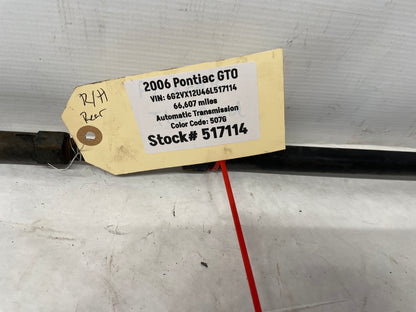 2006 Pontiac GTO RH Passenger Rear Suspension Adjustment Tie Rod Assembly OEM