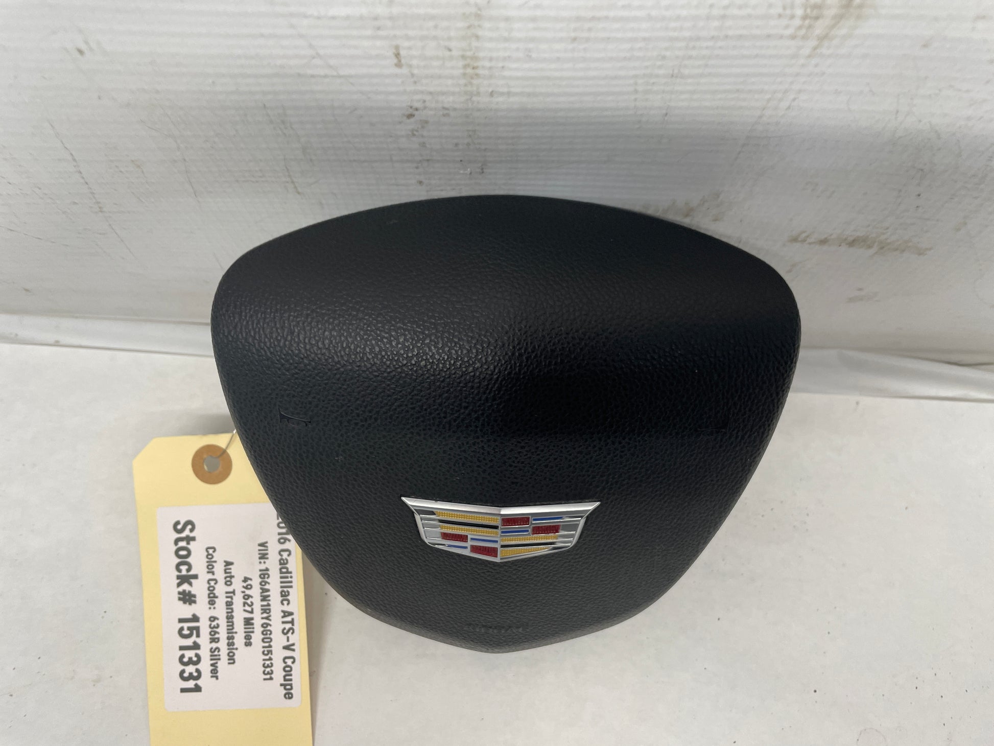 2016 Cadillac ATS-V Coupe Steering Wheel Airbag Air Bag OEM - Day's Parts Yard