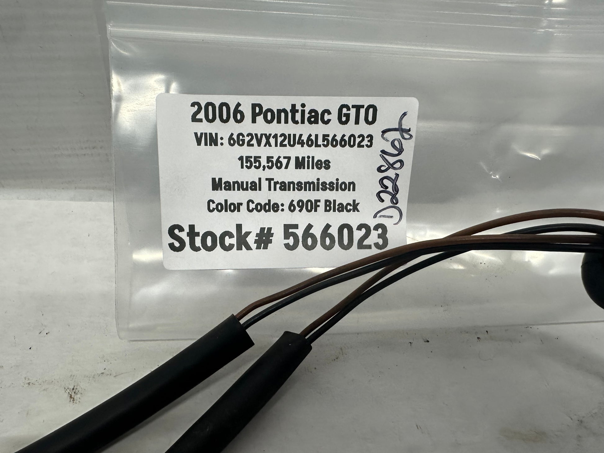2006 Pontiac GTO License Plate Tag Light Set OEM - Day's Parts Yard