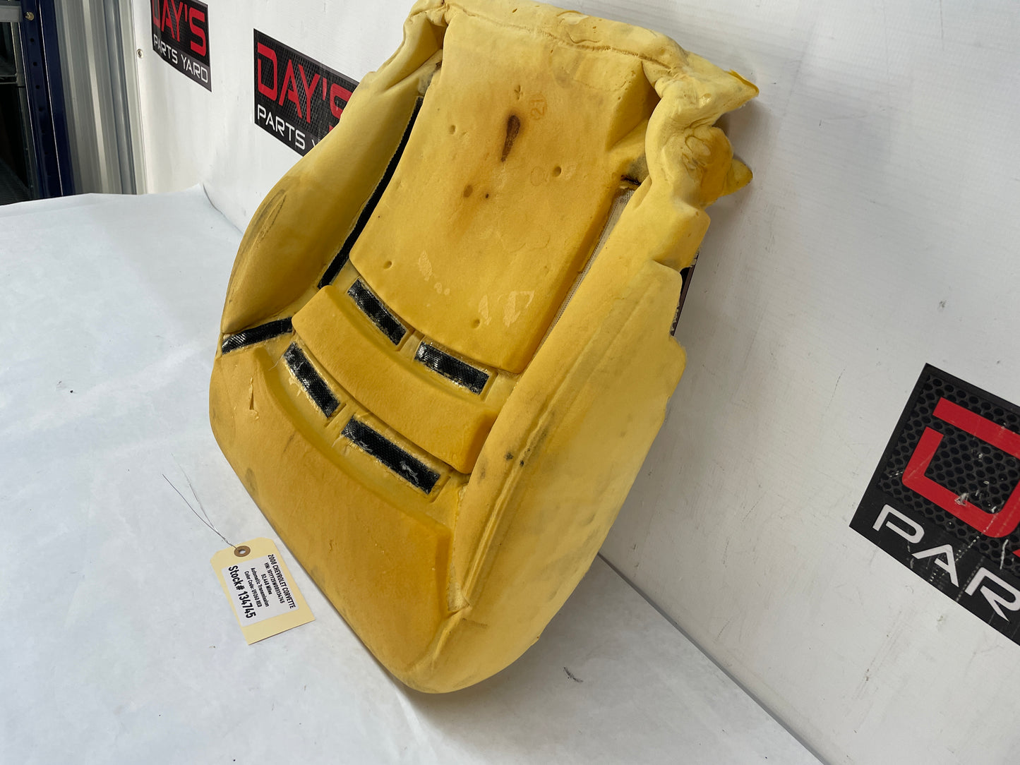 2008 Chevy C6 Corvette RH Passenger Front Seat Lower Bottom Foam OEM