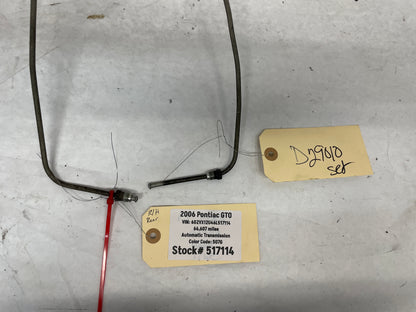 2006 Pontiac GTO RH & LH Rear Suspension Control Arm Hard Brake Lines Tubes Hoses OEM