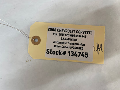 2008 Chevy C6 Corvette LH Driver Front Seat Center Foam OEM