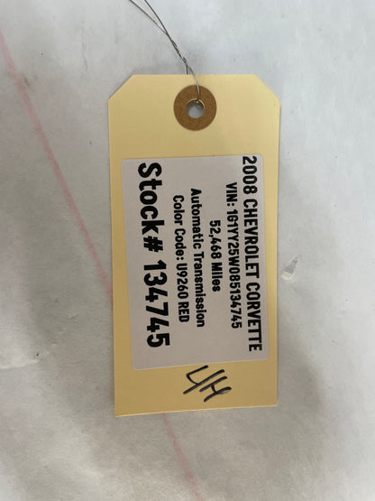 2008 Chevy C6 Corvette LH Driver Front Seat Lower Bottom Foam OEM