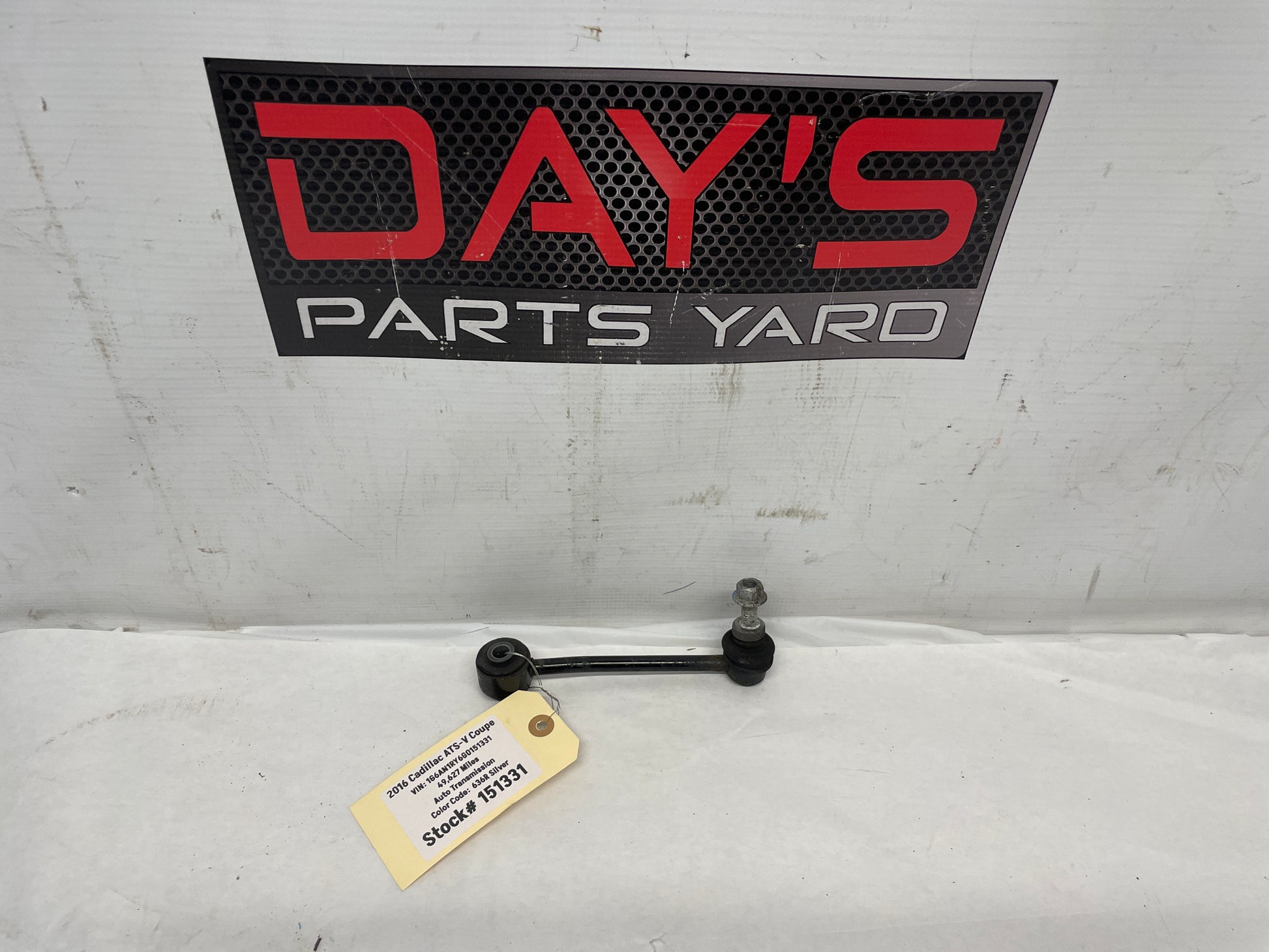2016 Cadillac ATS-V Coupe LH Driver Rear Suspension Stabilizer Sway Bar End Link OEM - Day's Parts Yard