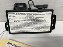 2016 Chevy SS Sedan OnStar Battery Backup Control Module OEM - Day's Parts Yard