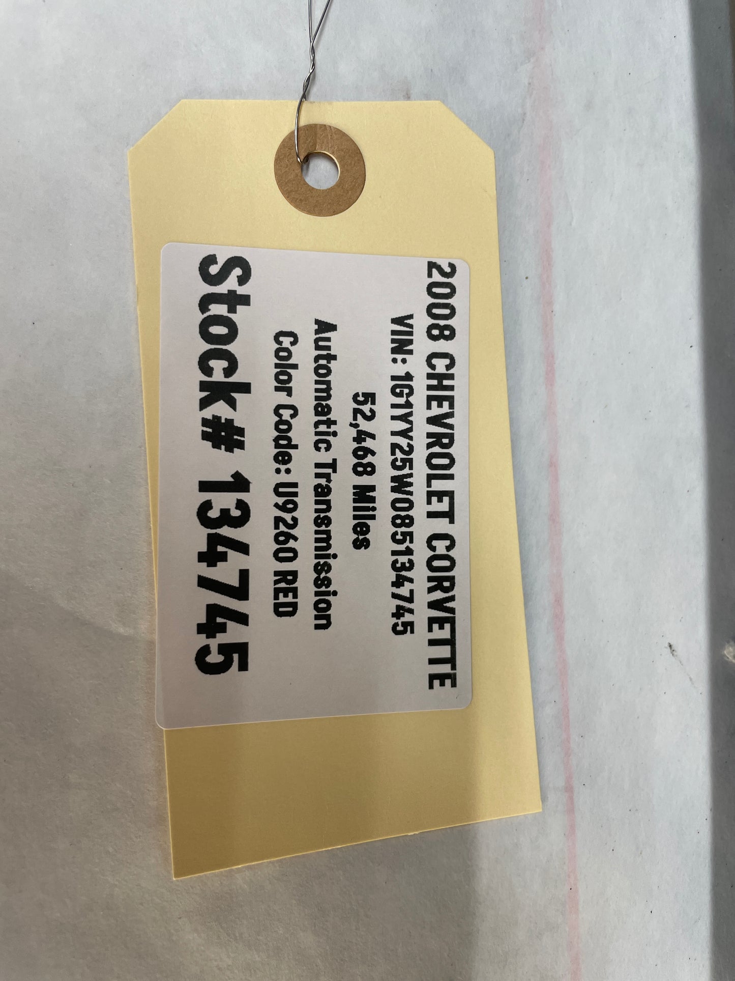 2008 Chevy C6 Corvette Lloyds Cargo Trunk Carpet Mat