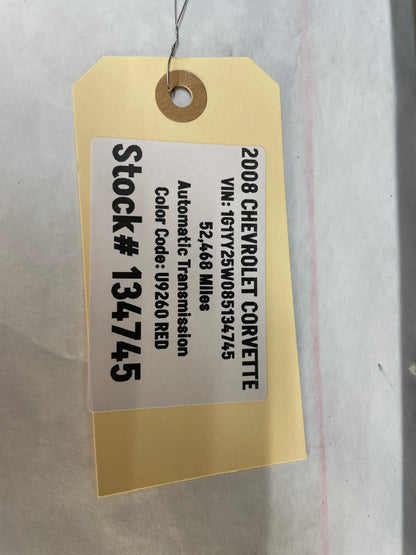 2008 Chevy C6 Corvette Lloyds Cargo Trunk Carpet Mat