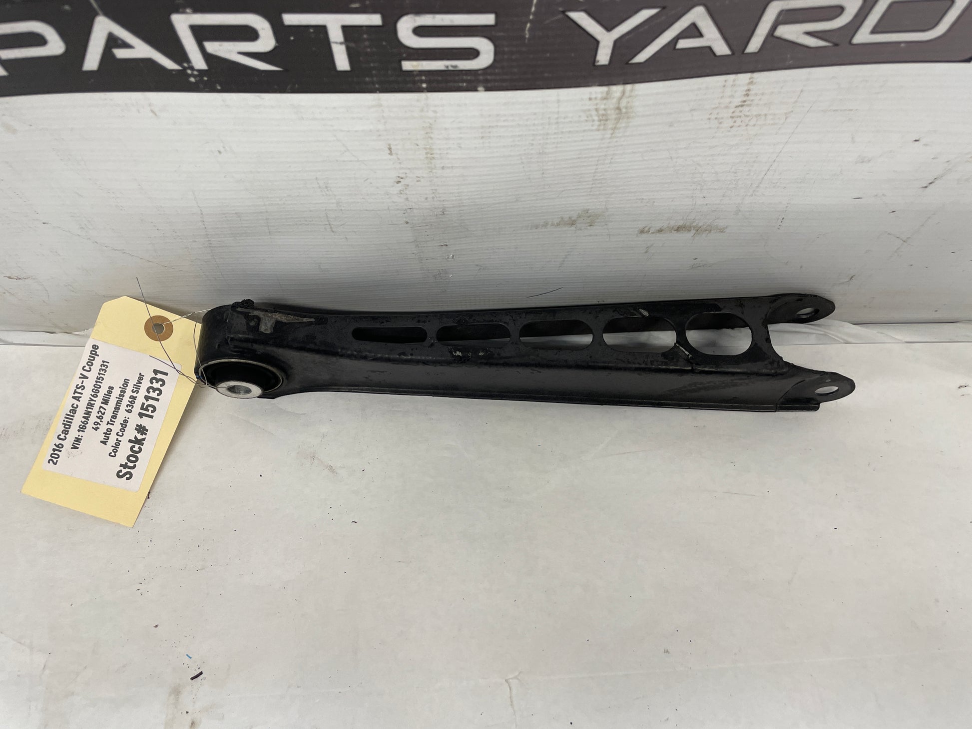 2016 Cadillac ATS-V Coupe LH Driver Rear Suspension Lower Trailing Arm Link OEM - Day's Parts Yard