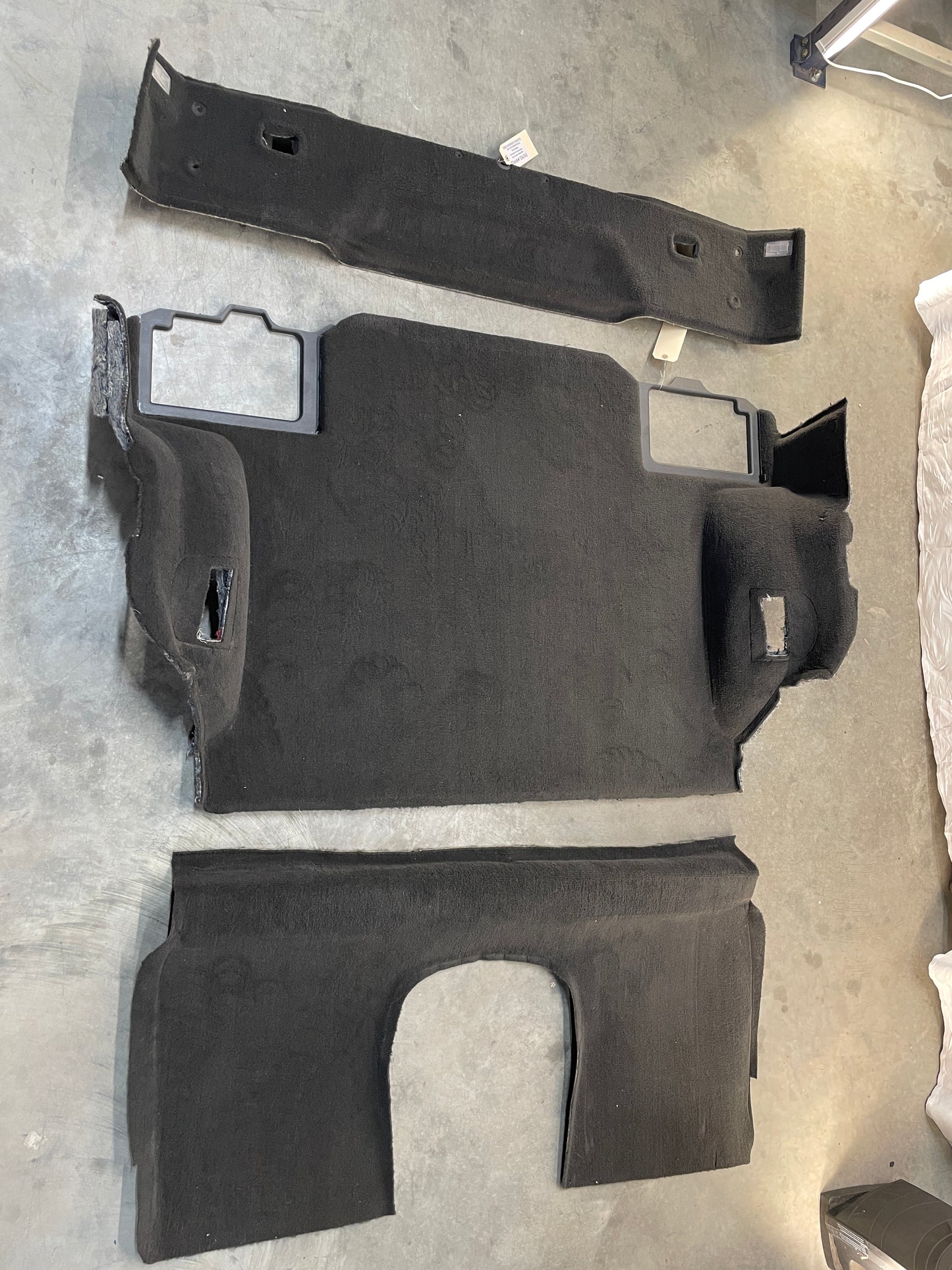 2008 Chevy C6 Corvette Rear Cargo Trunk Carpet OEM