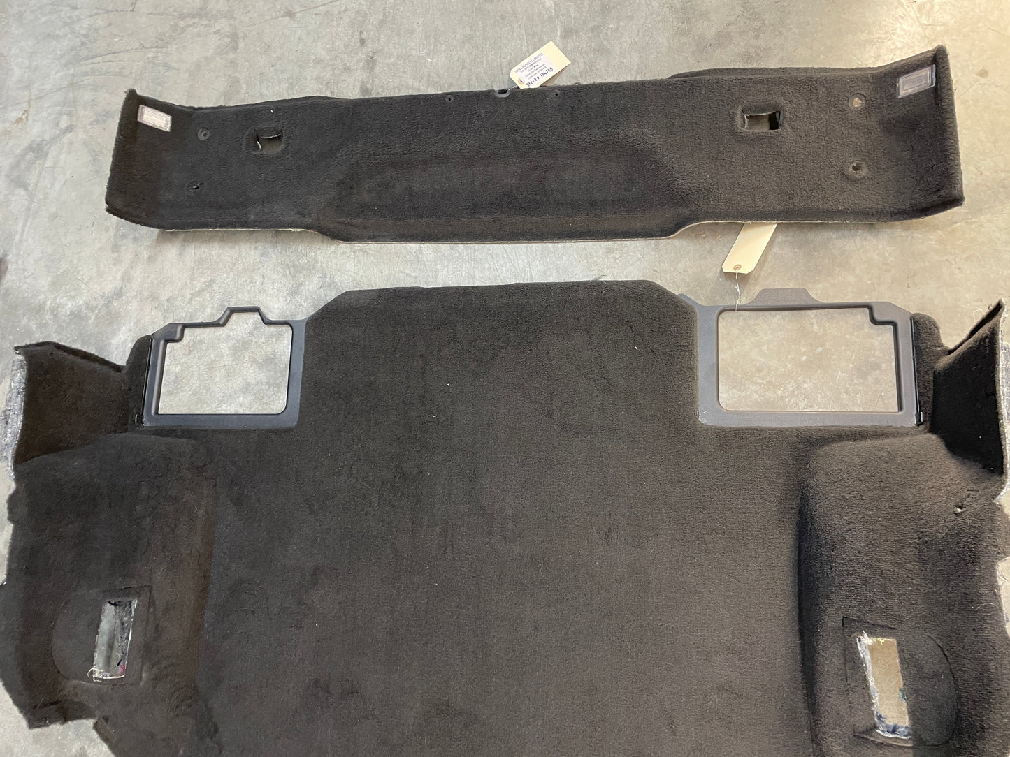 2008 Chevy C6 Corvette Rear Cargo Trunk Carpet OEM