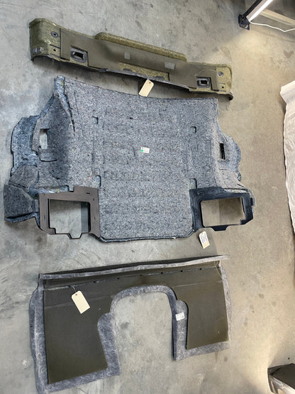 2008 Chevy C6 Corvette Rear Cargo Trunk Carpet OEM