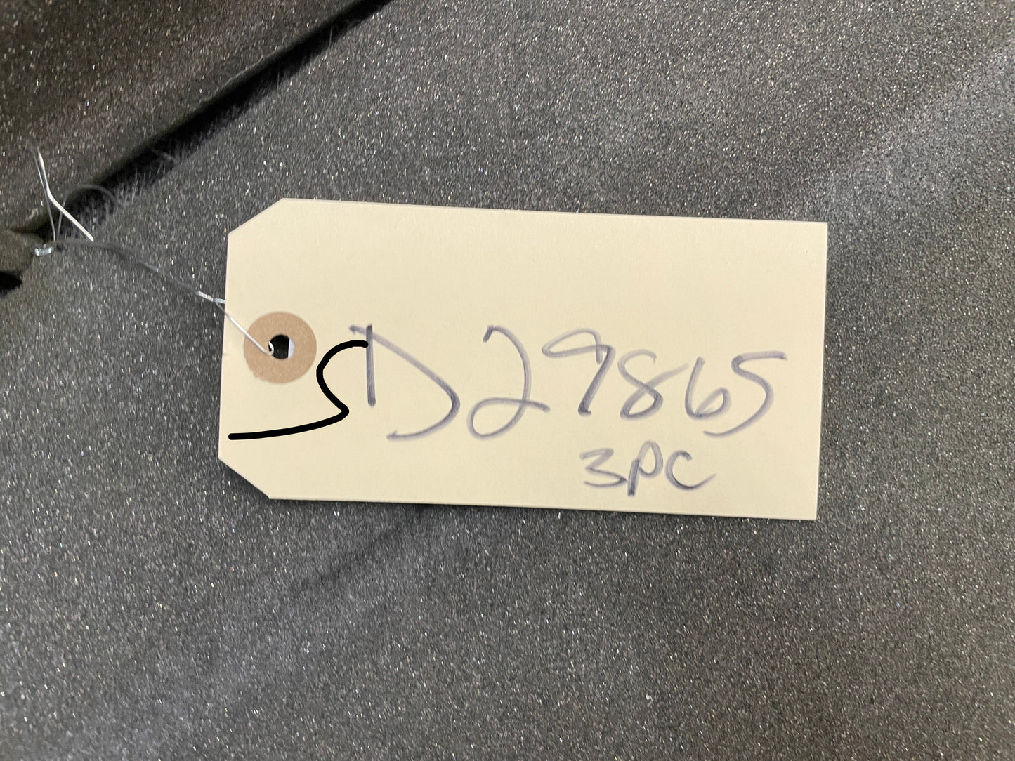 2008 Chevy C6 Corvette Rear Cargo Trunk Carpet OEM