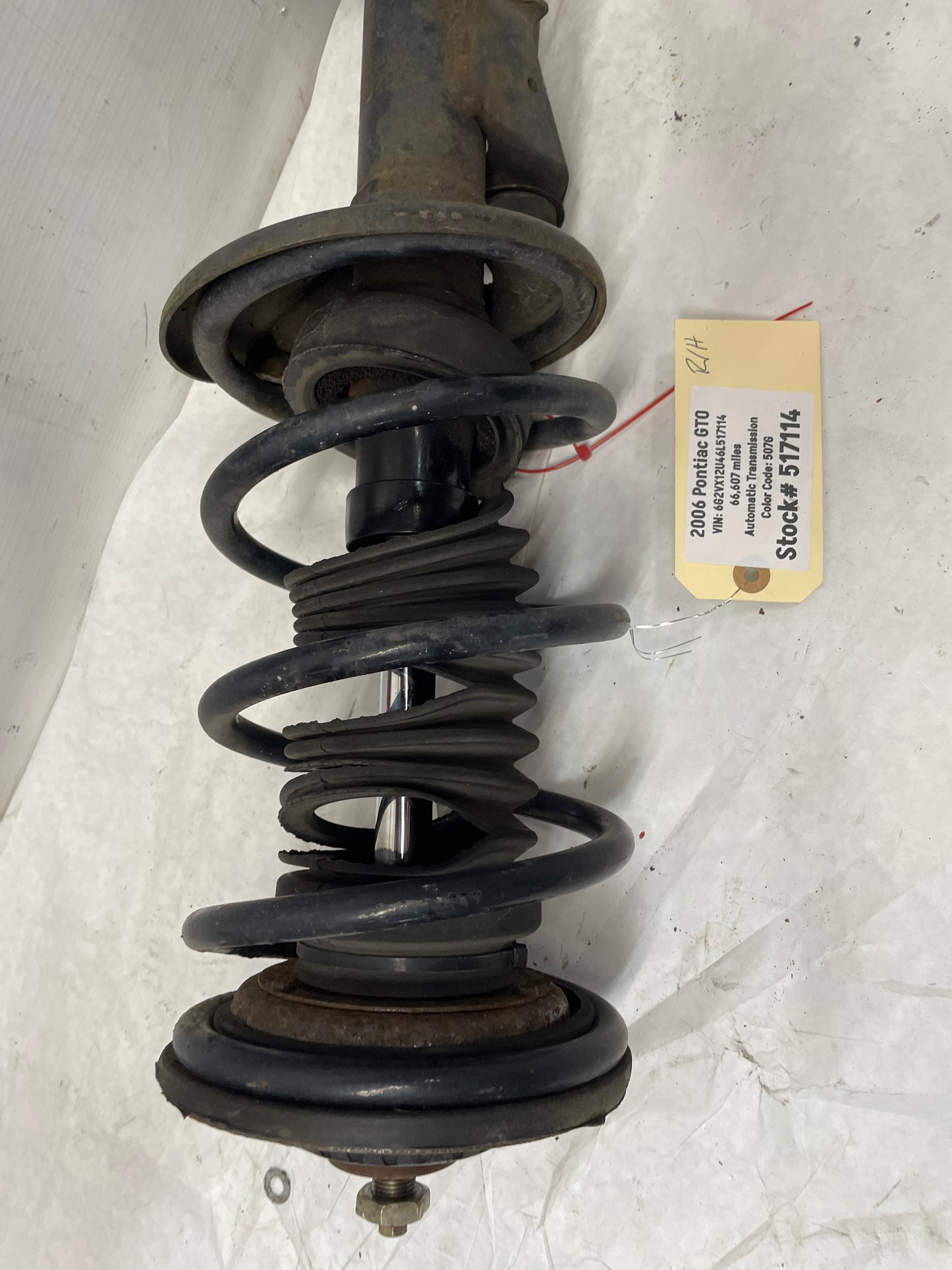 2006 Pontiac GTO RH Passenger Front Suspension Strut Assembly OEM