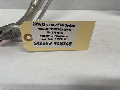 2014 Chevy SS Sedan AC A/C Air Conditioner Evaporator Line Hose Tube OEM