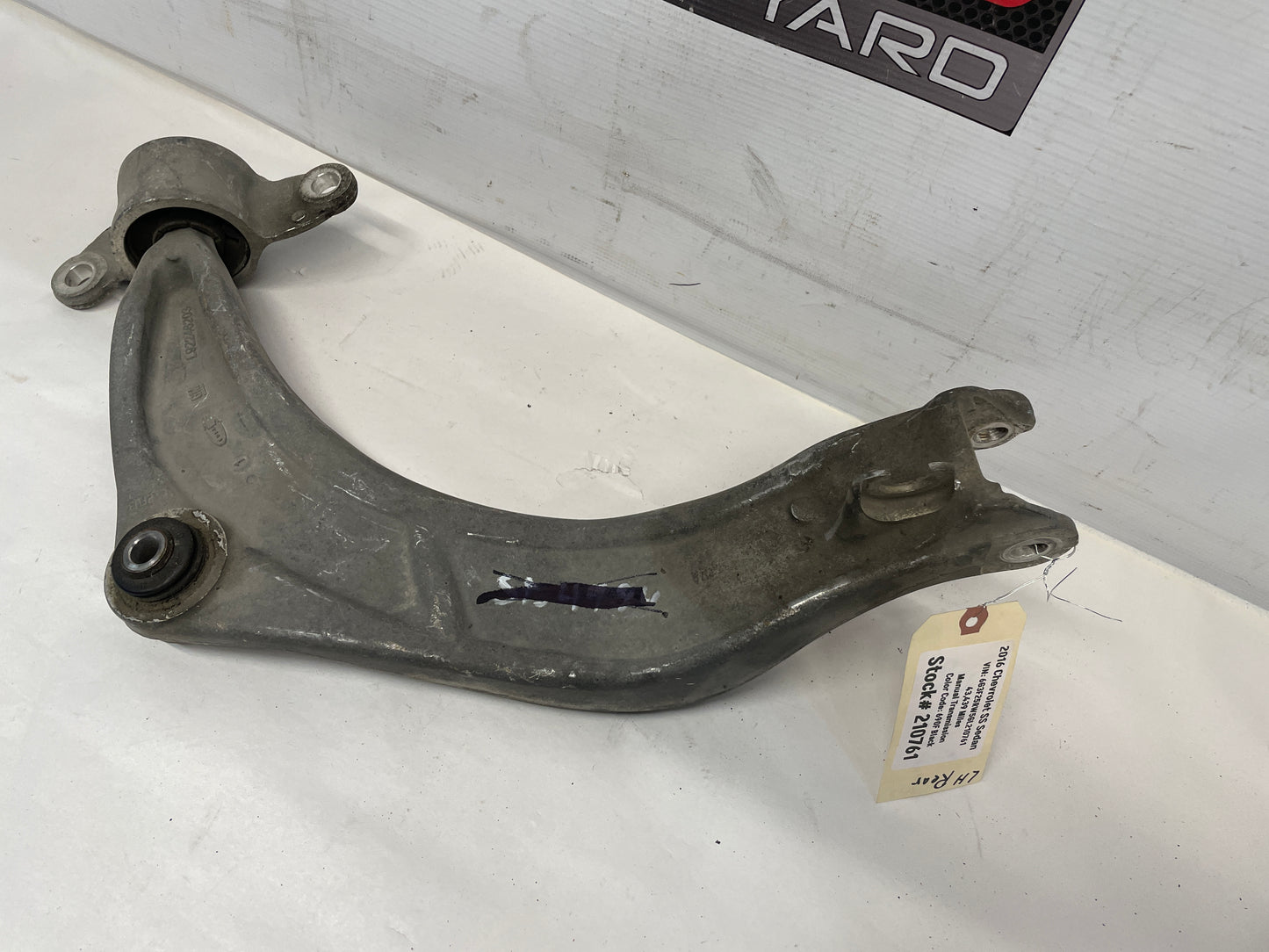 2016 Chevrolet SS Sedan LH Driver Rear Upper Control Arm OEM - Day's Parts Yard