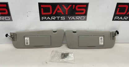 2015 Chevy SS Sedan RH & LH Sun Visor Sunvisor w/Clips OEM - Day's Parts Yard