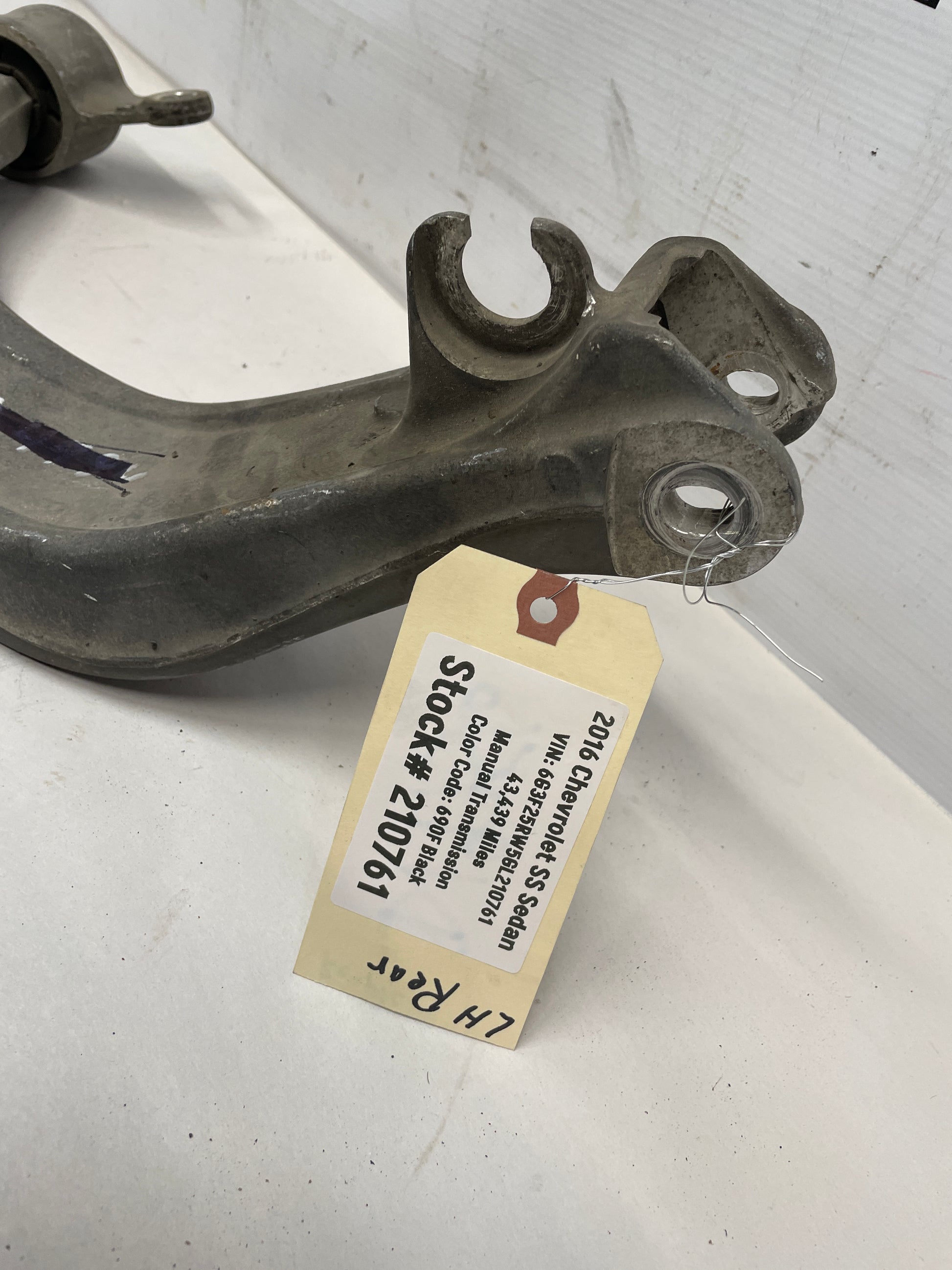 2016 Chevrolet SS Sedan LH Driver Rear Upper Control Arm OEM - Day's Parts Yard