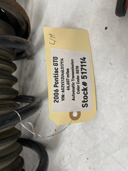 2006 Pontiac GTO LH Driver Front Suspension Strut Assembly OEM