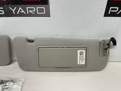 2015 Chevy SS Sedan RH & LH Sun Visor Sunvisor w/Clips OEM - Day's Parts Yard